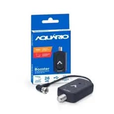 Amplificador de Sinal Antena Digital Aquário BT-26 – Ganho de até 10x Mais Sinal