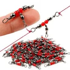 20Pcs 14x16 Pesca Emaranhado Giratório Acessórios De Conectores De Ao Ar Livre Ferramenta No Rio Mar Robalo Amante Do