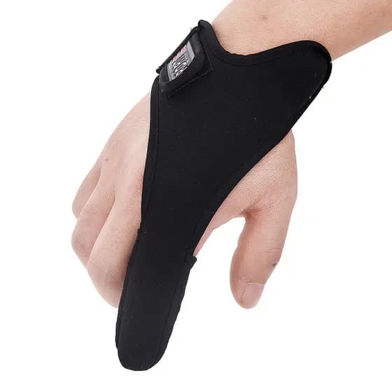 Protetor De Dedo De Pesca Guarda Luvas Único Profissional Neoprene Antiderrapante Luva De Carpa Faixa Elástica