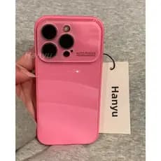 Vidro Liso Proteção De Lente De Uma Peça Capa De Telefone De Para iPhone 17 16 15 14 13 12 Pro Max Resistente A Arranhõe