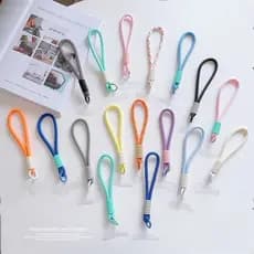 Cordão Universal Para Telefone Com Remendo , Acessórios De Moda , Alça De Pulso , Corda Curta Removível , Chaveiro Anti-