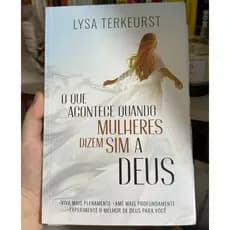 Livro cristã, evangelica, Lysa Terkeurst, devocional, mulheres, mulher, fé, leitura, ler, leitora, crente, gospel, bazar