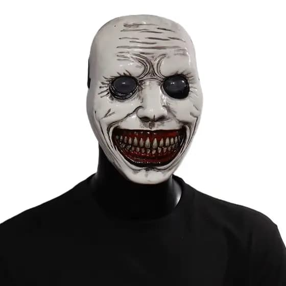 Máscara O Exorcista Plástico Smile Halloween Terror