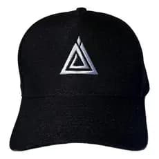 Boné Estilo Baseball Aba Curva Fivela Regulável com Bandeira Americana EUA bordada na lateral modelo Unissex EliteDelta
