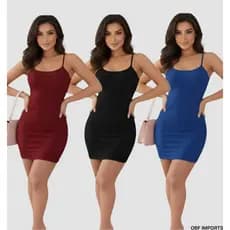 Vestido Curto Malha Canelada Versatil Casual Moda Feminina Tendencia Promoção Verão Blogueirinha uso Casual Premium