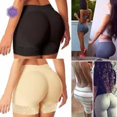 Calcinha Short com Enchimento Levanta Bumbum Aumenta Bunda