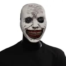 Máscara O Exorcista Plástico Smile Halloween Terror