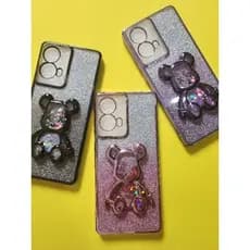 capa Motorola  Moto G85 5G ursinho glitter