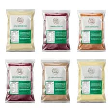 Kit Super Energético Pré Treino Natural em pó Beterraba Uva Guaraná Gengibre