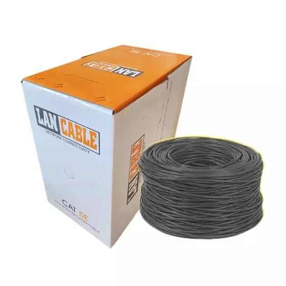 Cabo De Rede Internet 305 Metros Cat5e 4 Pares Cftv Utp Lan