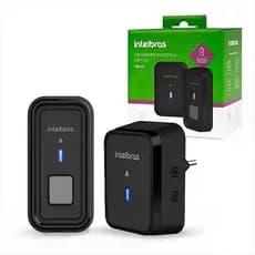 Campainha sem Fio CIB 101 com Bateria Preta Intelbras