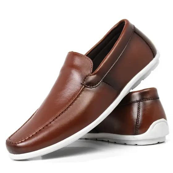 Mocassim Casual Masculino Sapato Calce Fácil Moda Sapatênis Confortavel