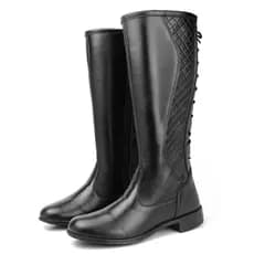 Bota Montaria Feminino Cano Alto Estilo Confortavel DIUBER
