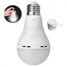Lâmpada De Emergência Recarregável Portátil 7w Led Camping Pesca 4 Em 1