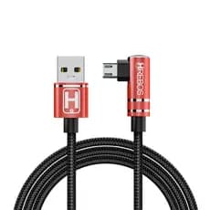 Cabo Usb Turbo e Dados Em L 90 Graus Gamer Micro Usb 1m 3.0
