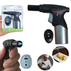 Maçarico Portátil Culinário Regulagem Profissional Cozinha
