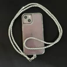 Cordão Antiperda Brilhante Para Celular e Cordão De Strass Brilhante Pendurar
