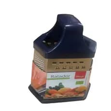 Ralador e Fatigador 6 faces em Aço inox Com alça de Silicone
