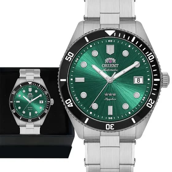 Relógio Orient Sport Sea Automático Masculino Prata Original