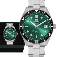 Relógio Orient Sport Sea Automático Masculino Prata Original