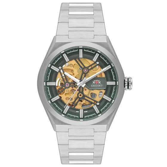 Relógio Masculino Orient Automático Skeleton NH7SS005-E1SX