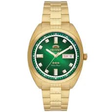 Relógio Orient Heritage Dourado Automático 3 Estrelas Luxo