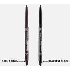 Lápis Retrátil Olhos A Prova D'agua RK By Kiss - Dark Brown, Blackest Black, Bege