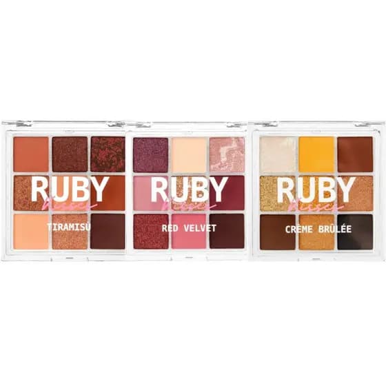 Paleta de Sombras 9 Cores Sweets Collection Ruby Kisses Kiss
