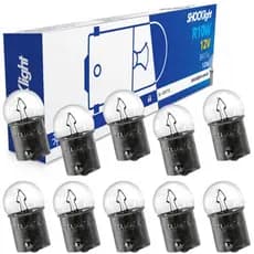 10 Lampada Automotiva Halogena 67 12v 10w G18 Ba15s 1polo