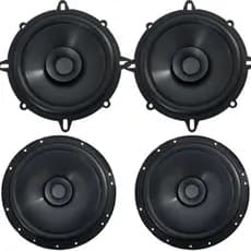 Kit 4 Alto Falantes Coaxiais 6  e 5  Bomber Original Montadoras - 200 Watts Rms
