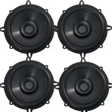 Kit 4 Alto Falantes Coaxiais 5  Bomber Original Montadoras - 200 Watts Rms