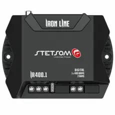 Módulo Amplificador Digital Stetsom Iron Line IR 400.1 400 Watts RMS 1 Canal - 2 Ohms