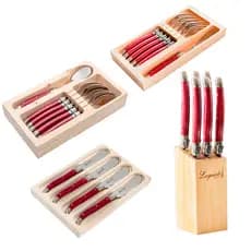 Conjunto De Talheres Luxo 22 Peças Laguiole La Tour