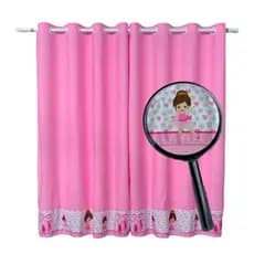 Cortina Bailarina Princesa Rosa Quarto de Menina 2,60 L x 1,70 A