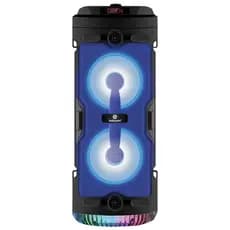 Caixa De Som Bluetooth 423B Com Microfone Rádio FM TWS Led Portátil Recarregável Para Festas
