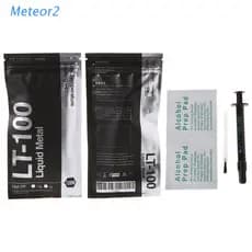 MET LT-100 Condutora Térmica metal Líquido Para CPU GPU cooling 128W 1.5g 3g Graxa Composto Refrigeração