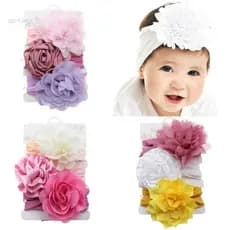 meteor2 Faixa Cabeça Estampa Flores Para Meninas, Larga Floral, Faixas Cabelo Elásticas