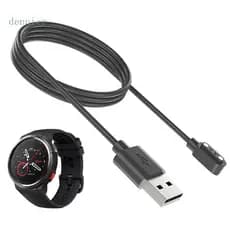 Den Carregador Adaptador Energia Adequado Para Relógio GS USB-Carregamento Berço-Cabo Doca Suporte-Smartwatch T