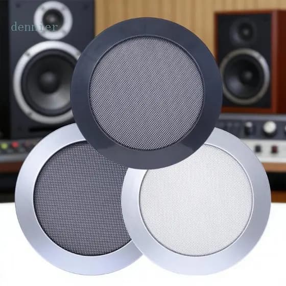 Den Home Subwoofer Grille Capa Metal 4 Polegadas Caso Para