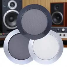 Den Home Subwoofer Grille Capa Metal 4 Polegadas Caso Para