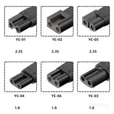 Adaptador Energia Profissional Tipo Carga Do Carregador Barbeador Substituições Ele
