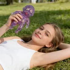 bonjour Brinquedo De Mão Moldável De Material Tóxico Fornece Prazer De Relaxamento