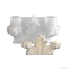 Molde Silicone Para Fazer Suportes Resina Tema Alfandegária