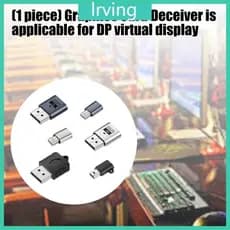 LRVI 4K Display Emulador Qualidade Virtual Link Transferência Sinal Estável Para Jogadores Profissionais Trabalho