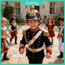 LRVI Kids Role Play Capacete Chapéu Fantasia Soldado Da Prússia Para Jogos Simulação E Desenvolvime