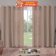 Cortina Roma 6,00 Largura x 2.20 Altura - Sala Quarto Casa Escritório Janela Decoração