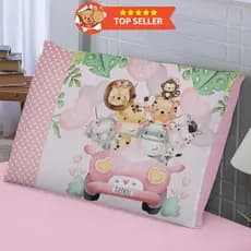Fronha Avulsa Infantil Estampada p/ Travesseiro 50x70cm (Decoração, Quarto, Menina, Menino, Bebê)