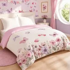 Edredom Casal Queen Dupla Face 400 Fios Micropercal Infantil Estampado Grosso Macio Confortável