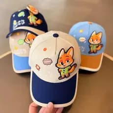 Chapéu infantil novo estilo moda desenho animado boné de beisebol meninos meninas boné guarda-sol ao ar livre