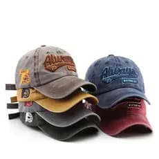 Chapéu masculino feminino moda lavado jeans bordado boné de beisebol boné de sol
